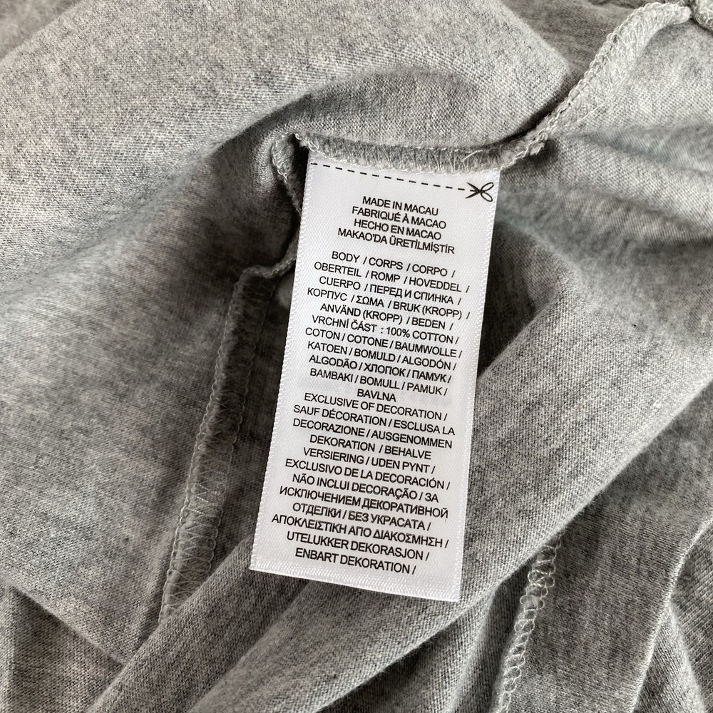 Polo Ralph Lauren Shirt Mens 5XB Big Short Sleeve T-Shirt Grey Pony Spellout NWT - Picture 12 of 14